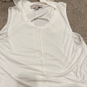 LOFT Cream Tank Top